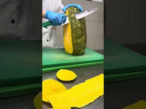 Amazing pumpkin cutting