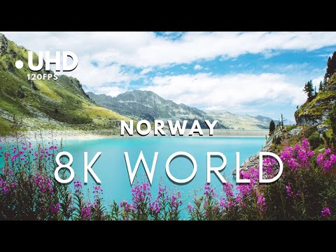 8K 120 FPS UHD Nature Relaxing Video from Norway | NO COPYRIGHT