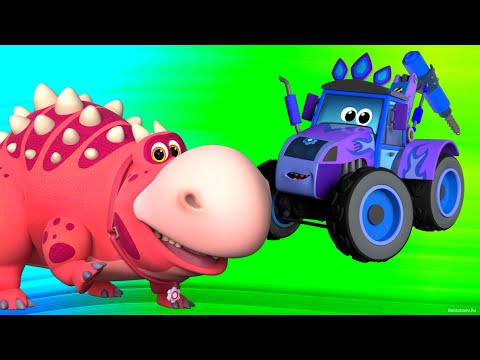 Turbozaurs - Train Trouble 🦖 🌆 (Episode 25) 🦖 Cartoon for kids Kedoo Toons TV