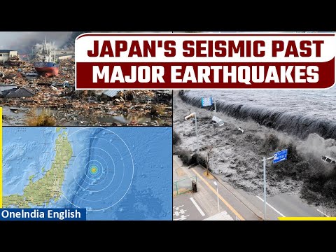 Japan Earthquake: Know about the past major earthquakes that hit the island nation | Oneindia News