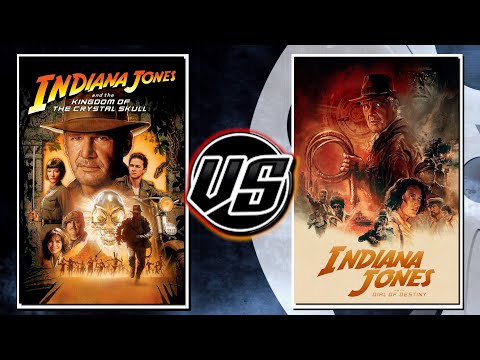 Indiana Jones Kingdom of the Crystal Skull (2008) VS Indiana Jones and the Dial of Destiny (2023)