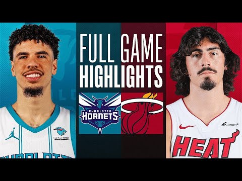 Miami Heat vs Charlotte Hornets Full Game Highlights | Jan 14 | NBA Regular Season 2024