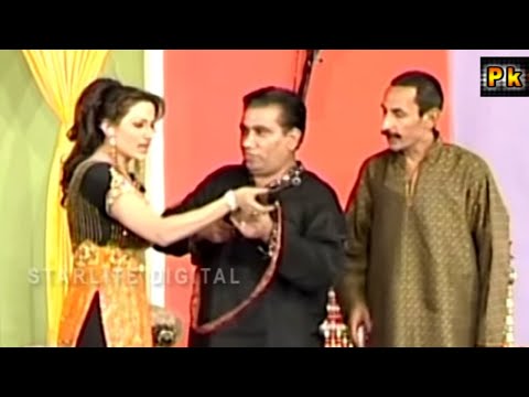 Best of Nasir Chinyoti and Saima Khan With Iftikhar Thakur Old Satge Drama Comedy Clip | Pk Mast