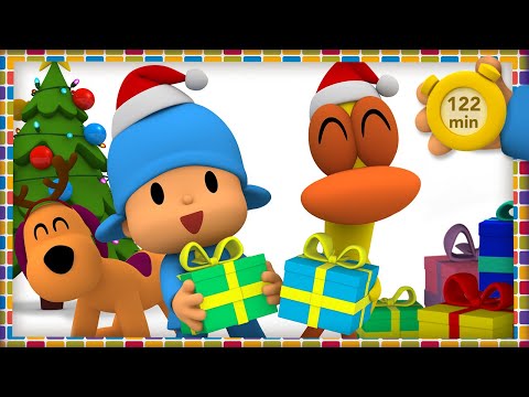 🎁 POCOYO E NINA - Presentes de Natal [122 minutos] | DESENHOS ANIMADOS para crian&ccedil;as