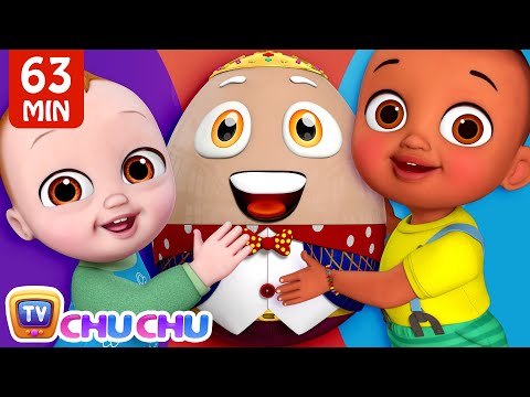 Baby's Humpty Dumpty Song + More ChuChu TV Baby Nursery Rhymes &amp; Kids Songs