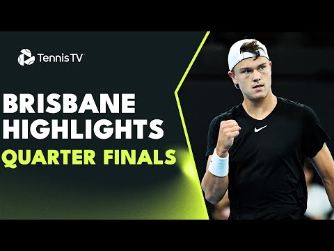 Nadal vs Thompson Thriller, Rune, Dimitrov &amp; More! | Brisbane 2024 Quarter-Finals Highlights