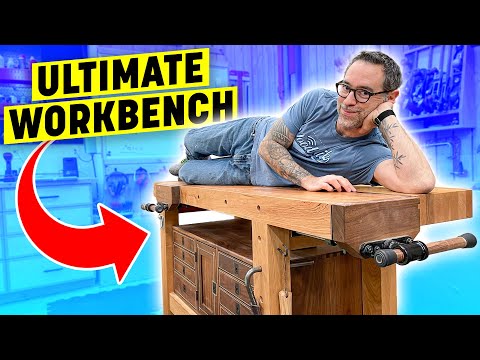 The Ultimate Hybrid Roubo Workbench