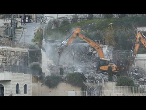 Israeli military demolishes Palestinian home in Jerusalem | AFP