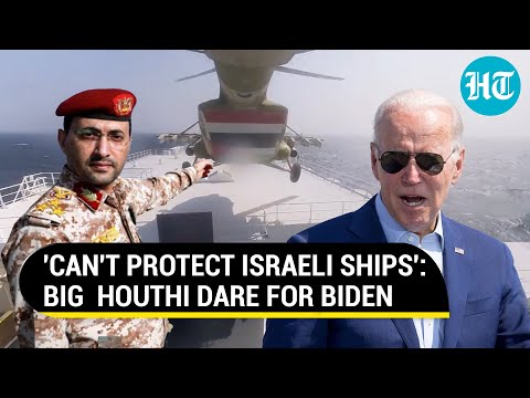 'U.S. Can't Protect Israeli Ships': Houthi Rebels Openly Challenge America In Red Sea | Watch