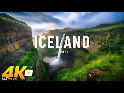 Iceland 4K Ultra HD - Relaxing Music With Beautiful Nature Scenes - Amazing Nature