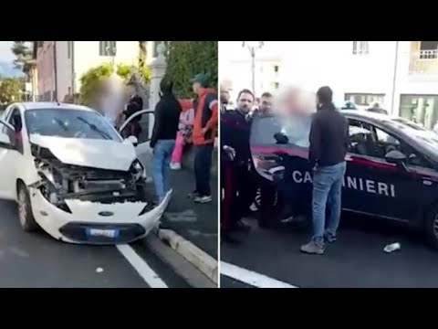 Treviso, le forze dell&amp;rsquo;ordine fermano l&amp;rsquo;uomo che ha rubato tre auto e causato la morte di un...