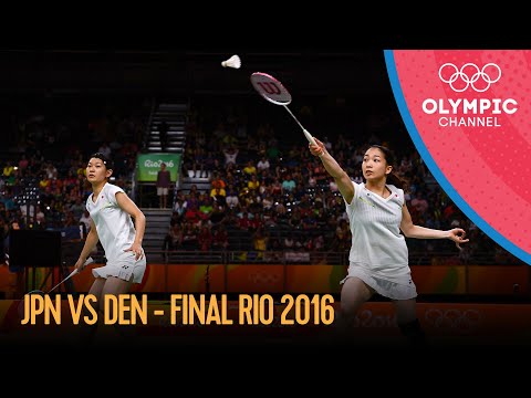 Women's Doubles Badminton Final 🇯🇵🆚🇩🇰 | Rio 2016 Replays