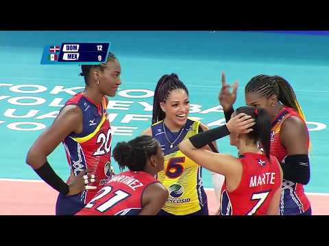 Rep&uacute;blica Dominicana vs M&eacute;xico | Clasificatorio NORCECA Femenino Tokio 2020 (10-Enero-2020)