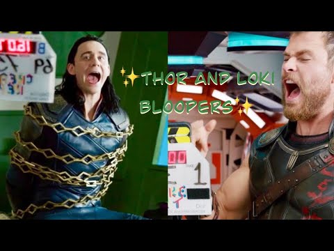 ✨Thor and Loki bloopers ✨