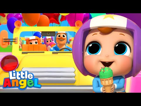 Wheels On The Bus | Rollercoaster Ride | Kids Cartoons and Nursery Rhymes