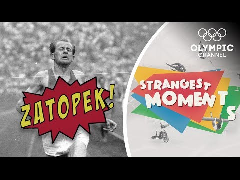 Emil Zatopek makes the Marathon look like a Stroll | Strangest Moments