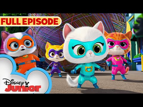 SuperKitties First Full Episode! | S1 E1 | The Great Yarn Caper/Get the Boot | 