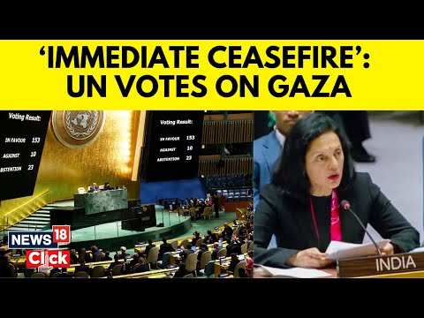 At UN, India Votes In Favour Of Resolution Demanding Gaza Ceasefire | Israel vs Hamas | N18V