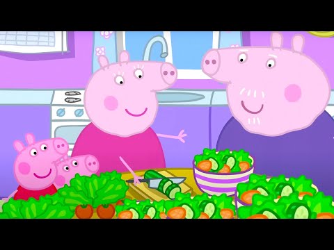 Peppa Pig in Hindi - Lunch - Dopahar ka Khaana - हिंदी Kahaniya - Hindi Cartoons for Kids