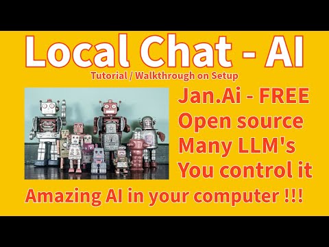 Setup Tutorial on Jan.ai. JAN AI: Run open source LLM on local Windows PC. 100% offline LLM and AI.