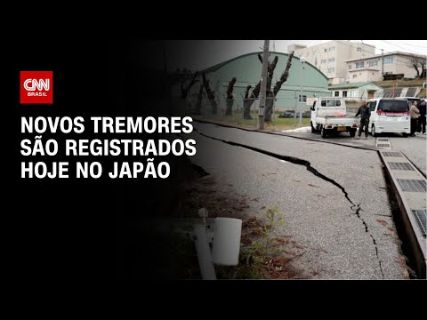 Novos tremores s&atilde;o registrados hoje no Jap&atilde;o | CNN NOVO DIA