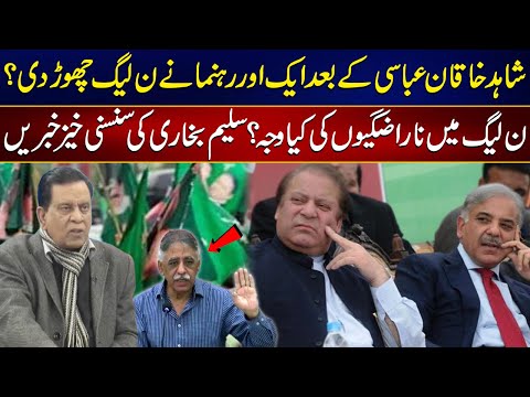 Muhammad Zubair Also Left PMLN after Shahid Khaqan Abbasi ? | 24 News HD