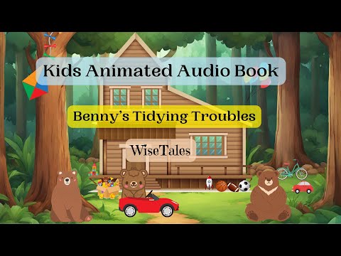 Benny's Tidying Troubles - Learning to Solve Problems Together - Kids Animated Audio Book