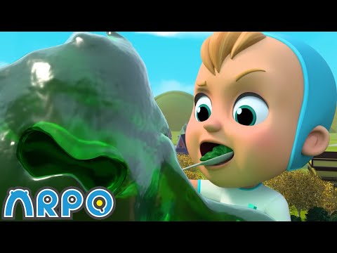 Limezilla Lives! | ARPO the Robot Fun Cartoon | Moonbug Kids Cartoon Adventure