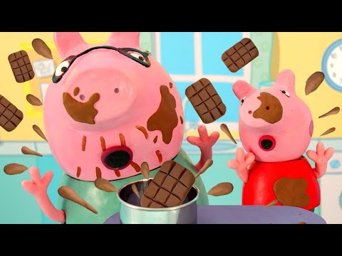 Kids Song and Rhymes | Making a Chocolate Birthday Cake with