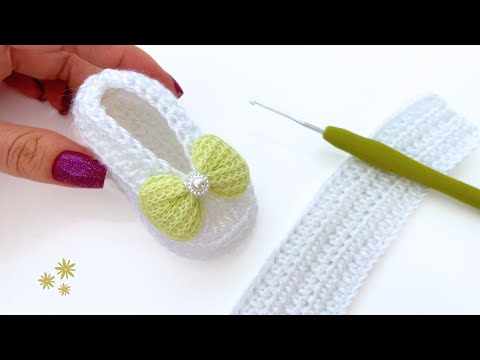 EASY AND QUICK CROCHET SHOES