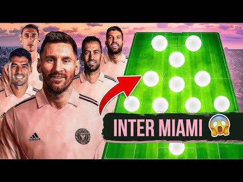 MESSI' INTER MIAMI will have a MONSTER TEAM 😱 Insane Transfers: Busquets, Suarez, Alba and Di Maria