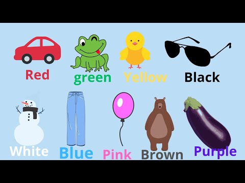 Colors | Colours | Colors names | colors name in English 