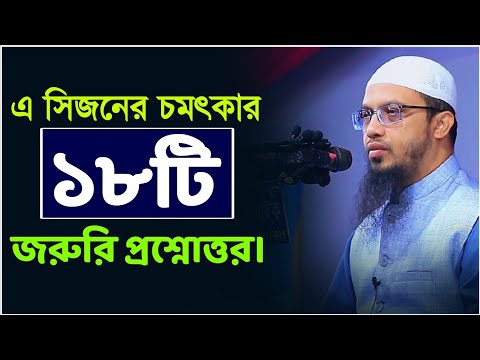 ১৮টি চমৎকার প্রশ্নোত্তর | &zwnj;শায়েখ আহমাদুল্লাহ | Ahmadullah | CTV BANGLA | CTV SCHOLAR