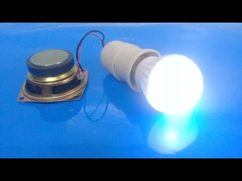 Unbelievable Free Energy Using Speaker Magnet New Simple Invention