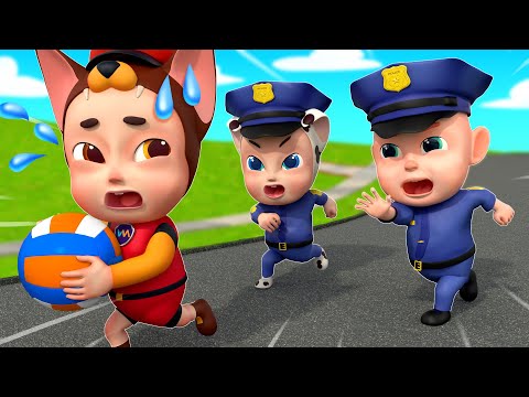 Police Song + Job and Career Song | Rosoo Nursery Rhymes &amp; Kids Songs