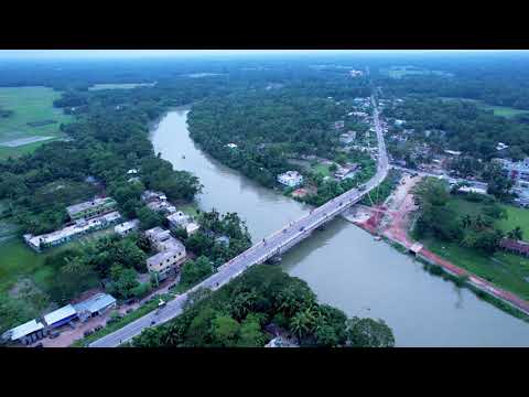 Relaxing at  village Bridge l Free 4k Drone Video l Royality free video l Copyright free video l dji