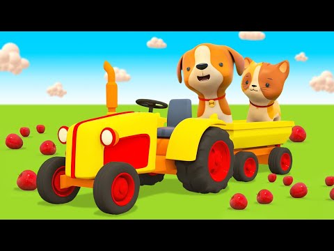 Helper cars cartoons full episodes &amp; Farm vehicles. Street vehicles for kids &amp; trucks for kids.