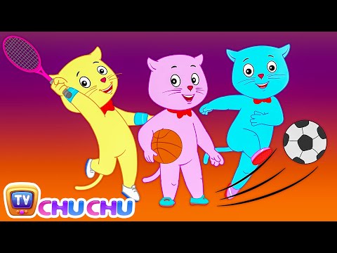 Three Little Kittens Played Games at Rio - Nursery Rhymes by Cutians&trade; - The Cute Kittens | ChuChu TV