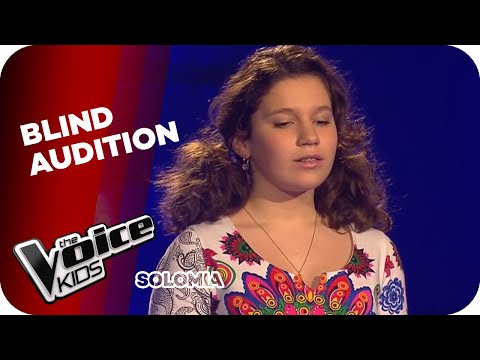 Andrea Bocelli - Time To Say Goodbye (Solomia) | The Voice Kids 2015 | Blind Auditions | SAT 1