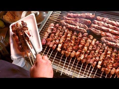 Greek Scholar brings the Original Handmade Souvlaki to Berlin | Street Food Berlin Germany