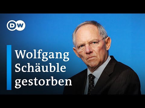 CDU-Politiker Wolfgang Sch&auml;uble stirbt mit 81 Jahren | DW Nachrichten