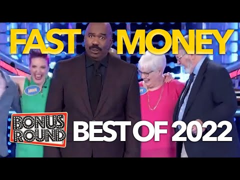 2022 BEST OF FAST MONEY ROUNDS With Steve Harvey On Family Feud USA