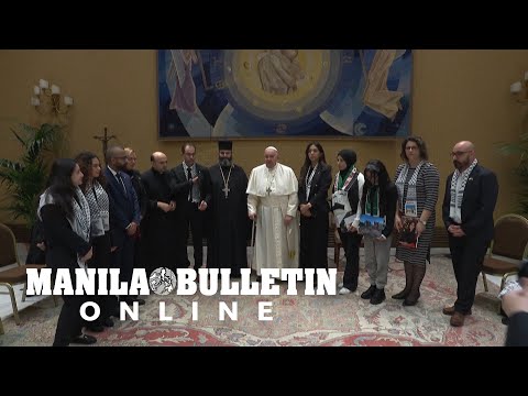 Pope Francis meets families of Hamas hostages and Palestinian prisoners