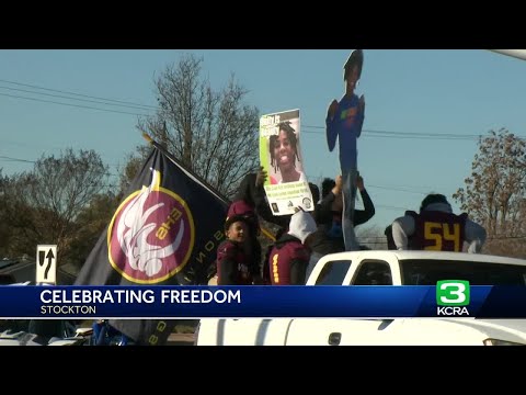 Stockton celebrates new year with 15th Annual Freedom Parade