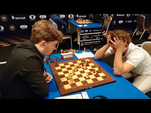 The pain and agony of Magnus Carlsen losing to 18-year-old Vincent Keymer