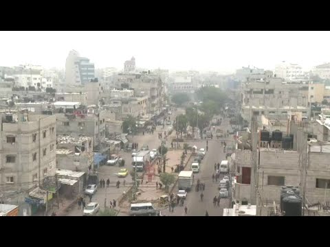 Skyline of Rafah as Israeli troops battle Hamas in southern Gaza | AFP