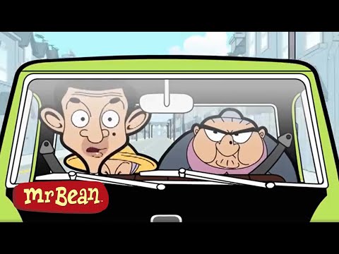 Driving Mrs Wicket | Mr Bean Cartoon Season 3 | Funny Clips | Mr Bean Cartoon World