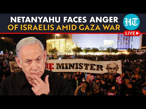 LIVE | Protests Near Israeli PM Netanyahu&rsquo;s Office Calling For Release of Hostages | Gaza War