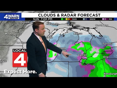 Tracking rain, snow on New Year&rsquo;s Eve weekend: What to know for Metro Detroit