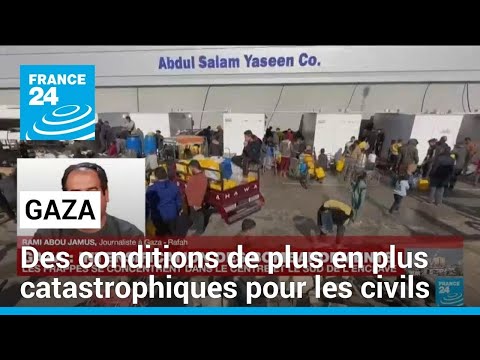 Gaza : des conditions de vie de plus en plus catastrophiques pour les civils &bull; FRANCE 24